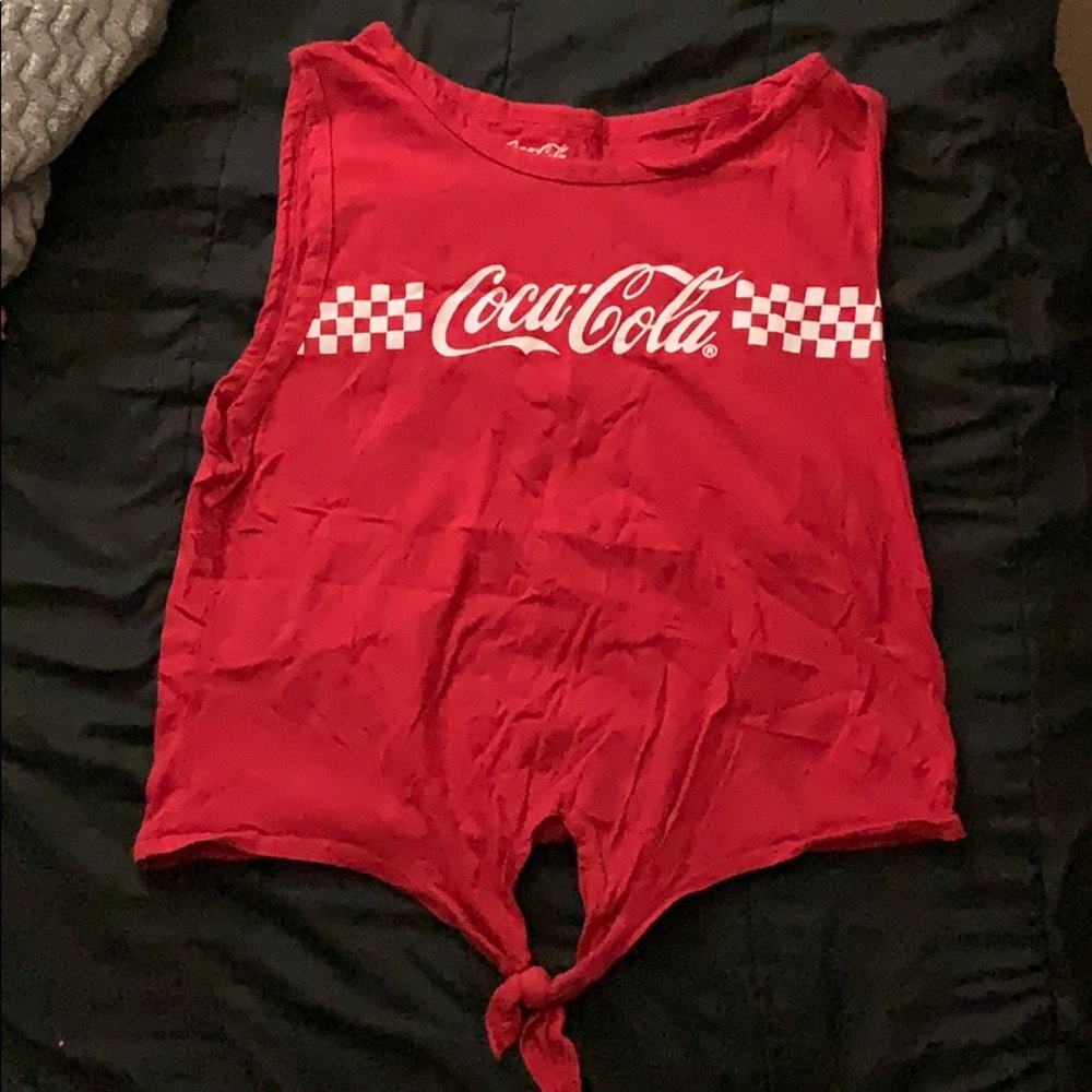Large Coca Cola Tank Top